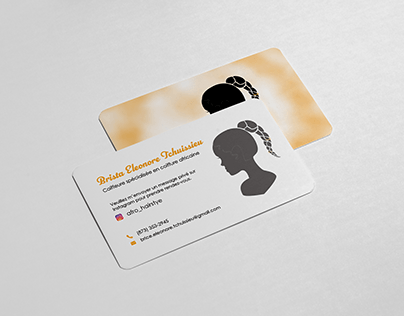 AfroHairstyle Business Card