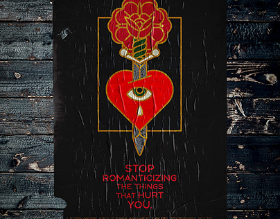 Propaganda Poster | Heart & Dagger