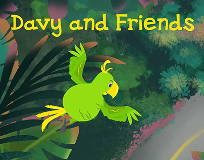 Davy and Friends Animated Cartoon Series