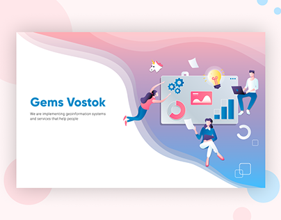 Gems Vostok - Website Design