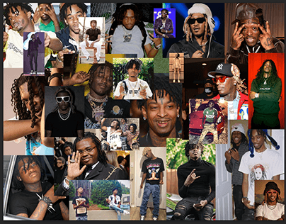 A rapper collage I made