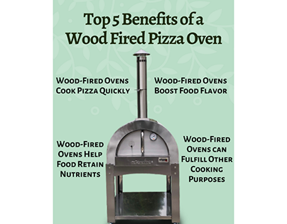 Top 5 Benefits of a Wood Fired Pizza Oven