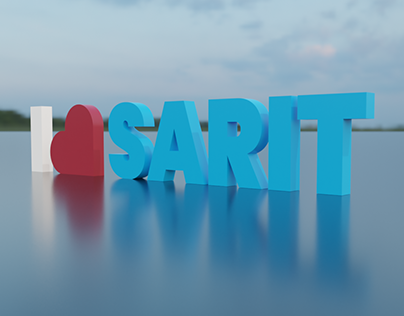 I love Sarit 3d Letter Cutouts