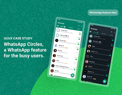 UI/UX case study: WhatsApp feature for the busy users