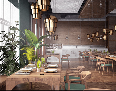 Restaurant-cafe concept