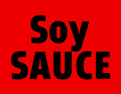 Soy SAUCE