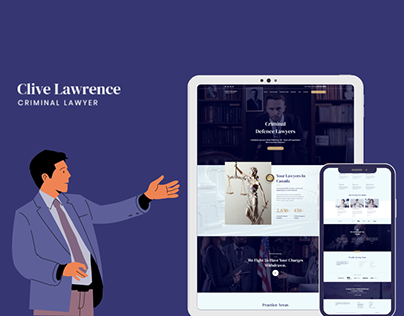 Clive Lawrence - Services Based Website
