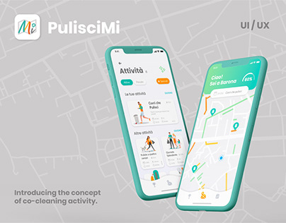 PulisciMi - Service & App Design