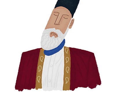 Mirza Ghalib - Digital Illustration