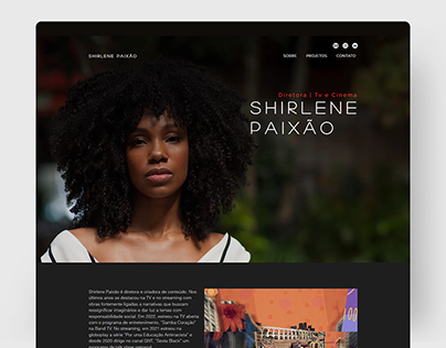 Website - Shirlene Paixão