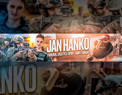 Banner for "Jan Hanko" YouTube channel