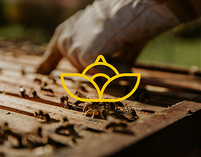Logo for honey production