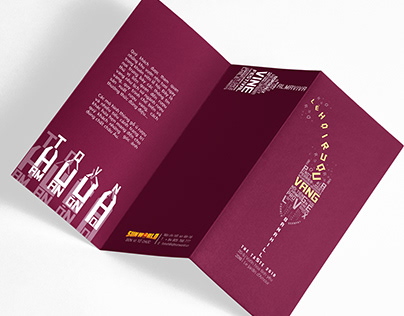 Wine festival brochure