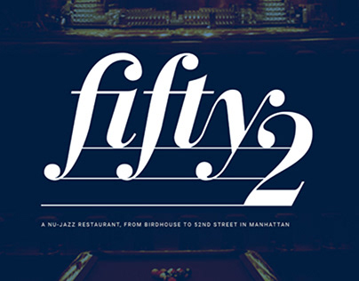 Fifty2 - Jazz Club Branding
