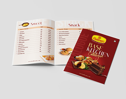 Basa Kitchen Catalogue Design at Haldirams