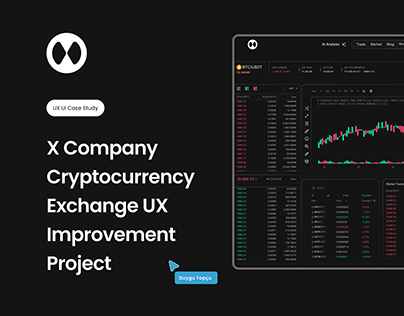 Project thumbnail - Crypto Website UX UI