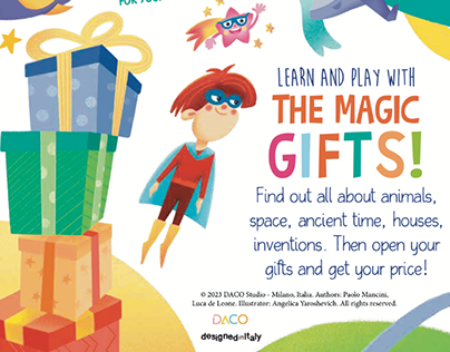 Magic Gifts – book for DACO Studio