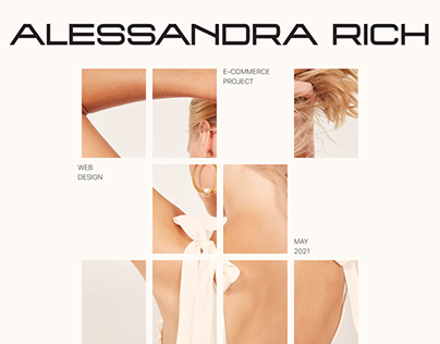 Alessandra Rich — online store redesign concept