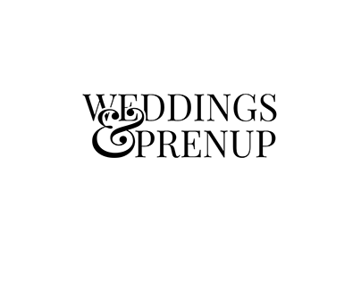 Weddings and prenup