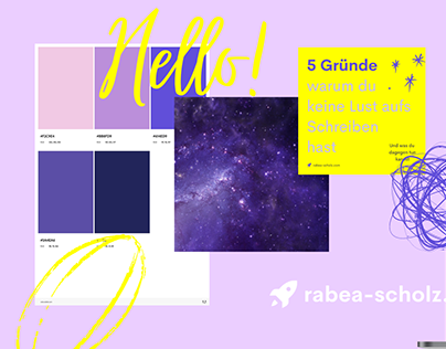 Website | Rabea Scholz Texterin