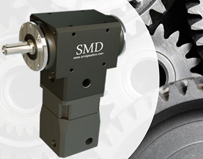 Right Angle Hollow Shaft Gearbox | SMD Gearbox