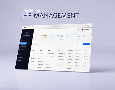 HR Management - Dashboard