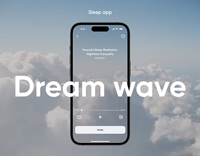 Sleep App UX/UI Design