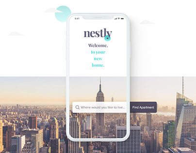 Nestly Apartment Finder App - UI / UX