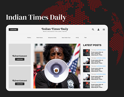 Web Design | Indian times daily