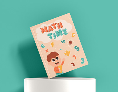 The cover for workbook math 1st grade