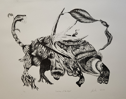 Creature of the Night (Litho) - 30in x 21.5in