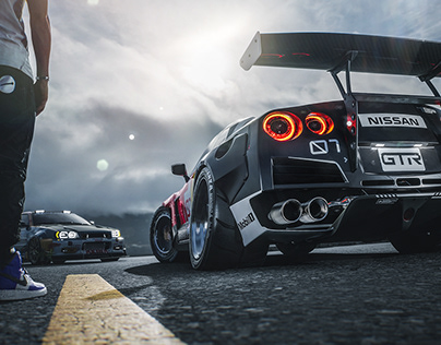 GTR R35 Projects | Photos, videos, logos, illustrations and branding on  Behance