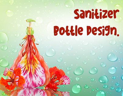 Sanitizer bottel design