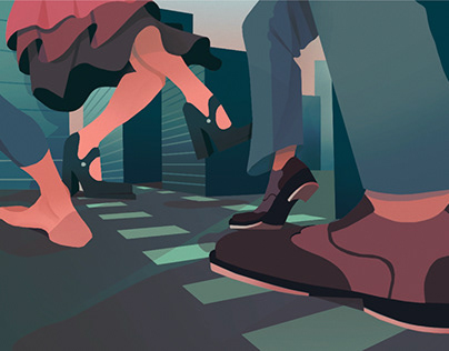 Dance Illustration (New Yorker Concept)