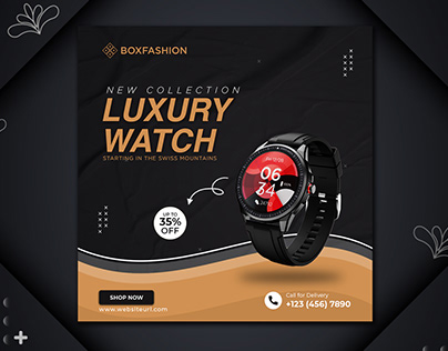 Luxury Watch Banner