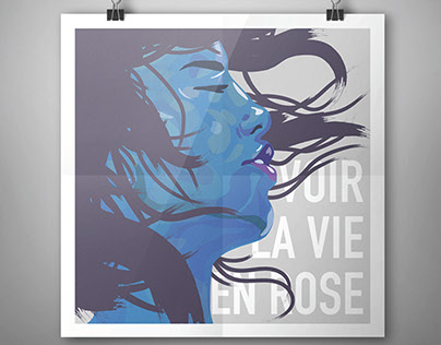 Voir la Vie en Rose (orig and mockup)