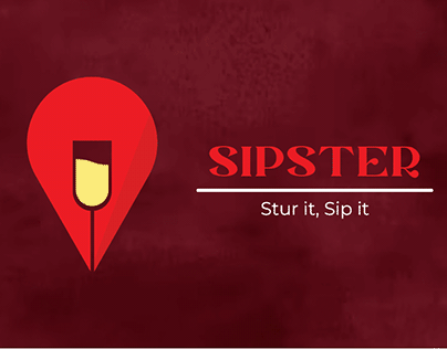 Sipster Brand Identity Portfolio