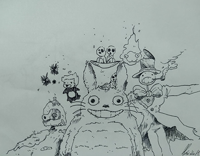 Ghibli Ilustration
