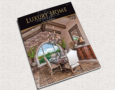 Art Direction for Luxury Real Estate Magazine