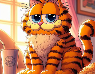 Garfield fan art