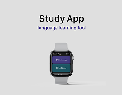 Study App | WatchOS | Case Study |