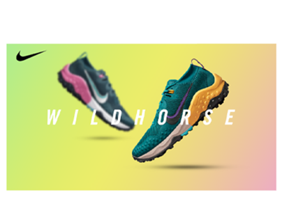 Nike Wildhorse Banner Design