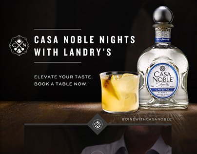 Casa Noble Nights - promotional microsite