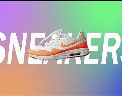 Nike advertisement.( unofficial motion graphics ad)