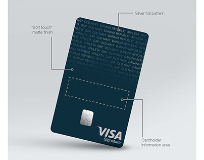 Gap Visa Signature Card Naming and Design Concepts