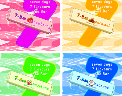 "7-Bar" Cereal bar in seven unique flavours