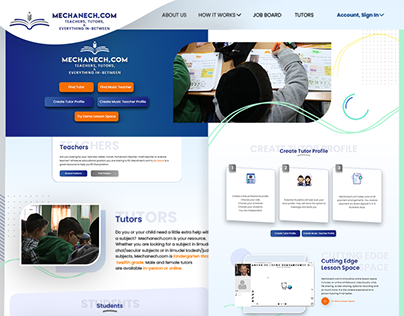 Mechanec- online tutoring platform