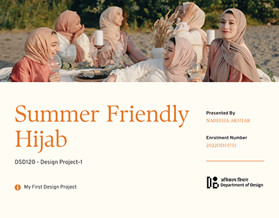 SUMMER FRIENDLY HIJAB: Design Project