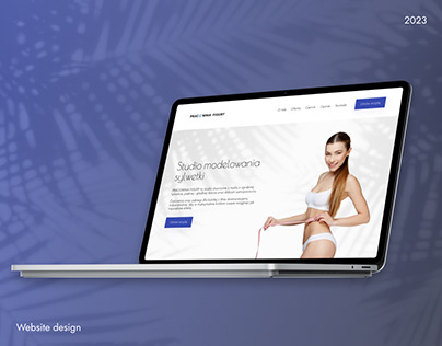 Website design for beauty salon