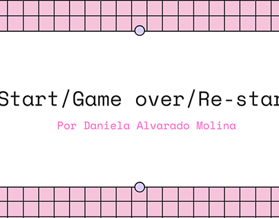 Start/Game Over/Re-start